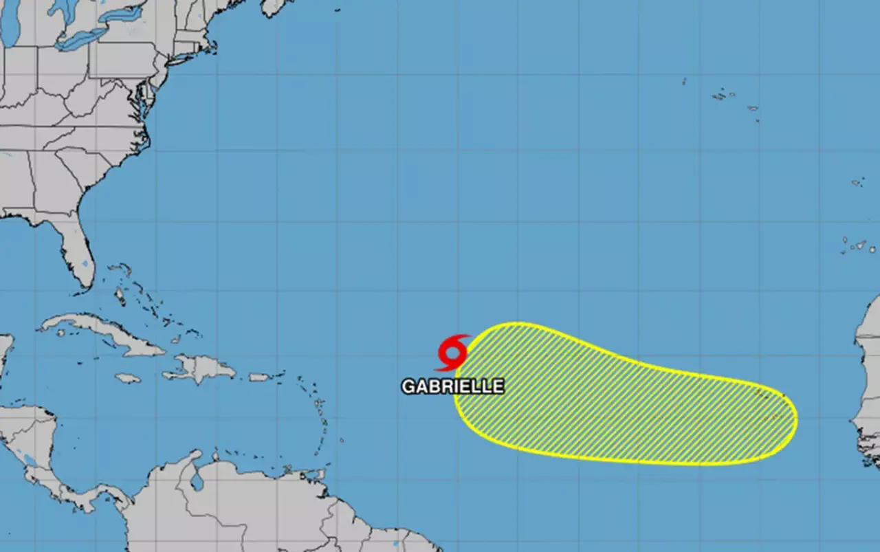 Hurricane center eyes new Atlantic system while Tropical Storm Gabrielle spins