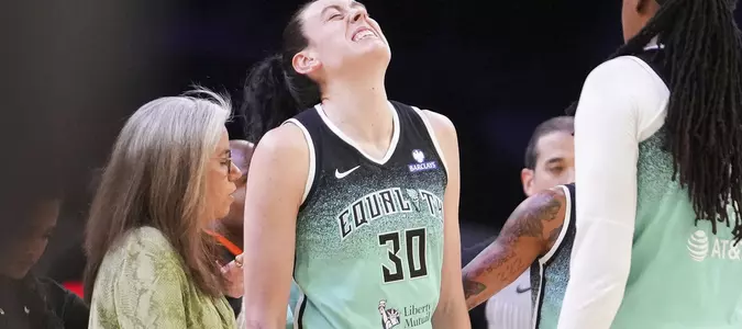 Breanna Stewart has MRI on her left knee, injured in Game 1 win, AP source says