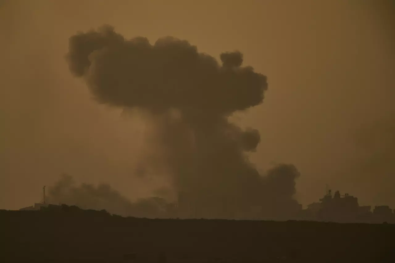 Israel’s defense minister says 'Gaza is burning' after heavy strikes overnight across Gaza City