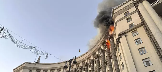 Ukraine shows diplomats damage after Russia's largest aerial attack since invasion