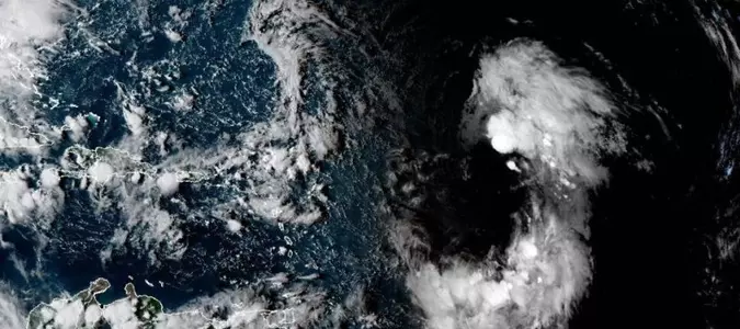 Tropical Storm Gabrielle forms in open Atlantic