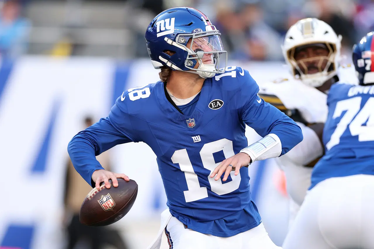 J.J. McCarthy nearly leads miracle comeback in 34-27 Giants loss to Saints