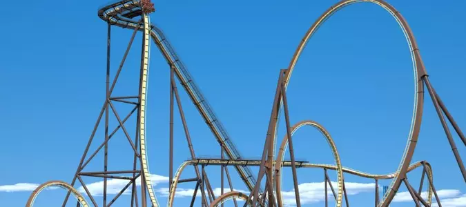 Tormenta 'giga-dive coaster' to debut at Six Flags Over Texas in 2026