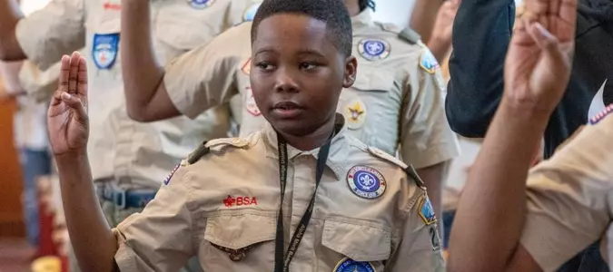 Fraternity creates merit badge university for underserved Scouts