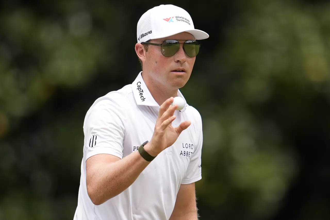 Ben Griffin takes a 2-shot lead in Napa ahead of his Ryder Cup debut