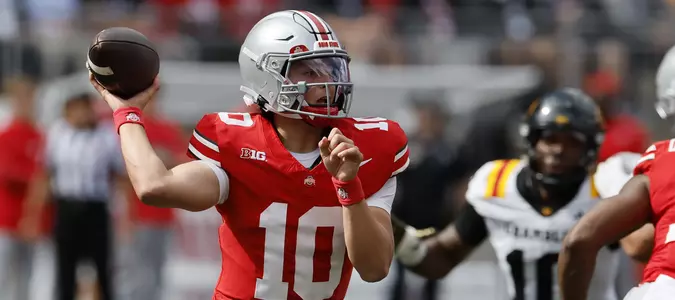 Julian Sayin passes first 2 tests as the quarterback for top-ranked Ohio State
