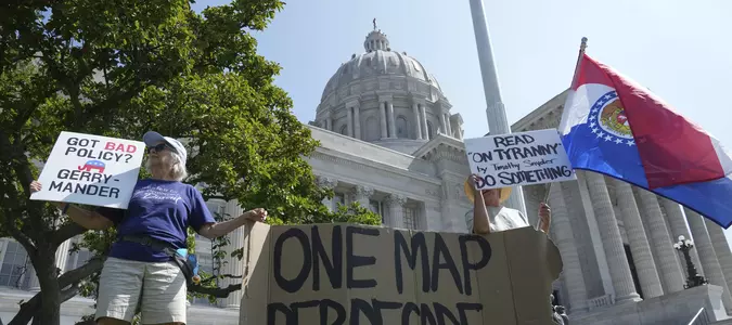Trump-backed plan to redraw Missouri congressional districts draws opposition at first hearing