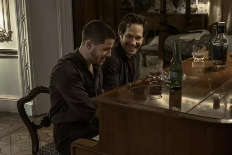Movie review: 'Power Ballad' follows a weak Nick Jonas/Paul Rudd feud