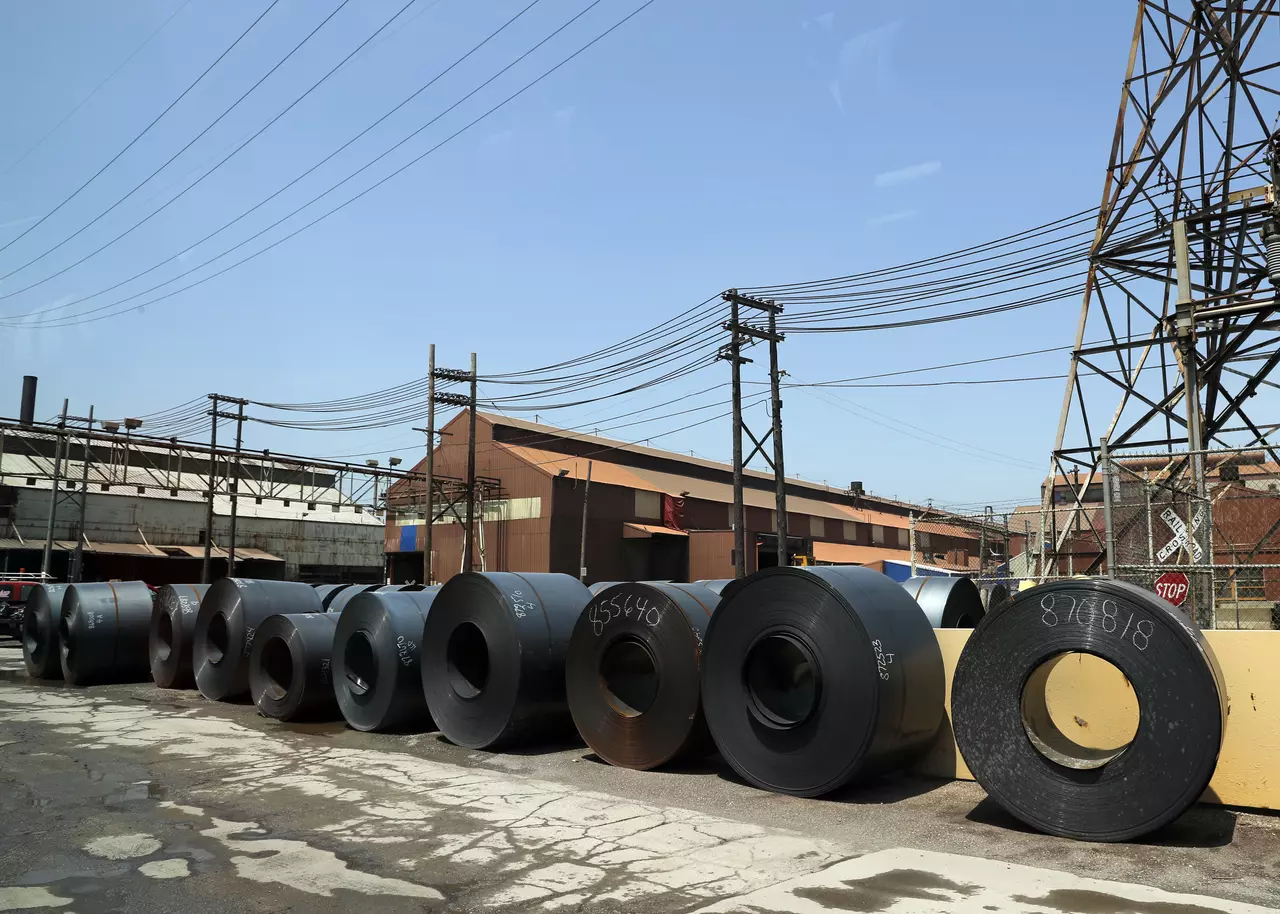 The White House says it blocked US Steel's decision to stop processing steel at Illinois plant
