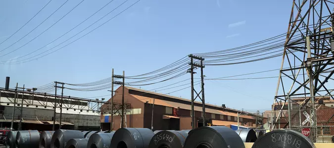 The White House says it blocked US Steel's decision to stop processing steel at Illinois plant