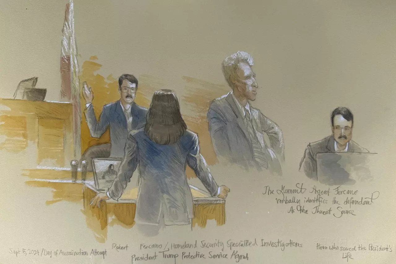 Prosecution continues case against the man accused in a Trump assassination attempt