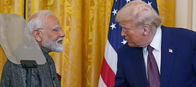 Attitude between Trump and India lightens ahead of talks
