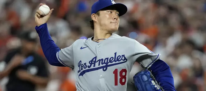 Yoshinobu Yamamoto falls one out short of a no-hitter, then Dodgers lose in Orioles walk-off