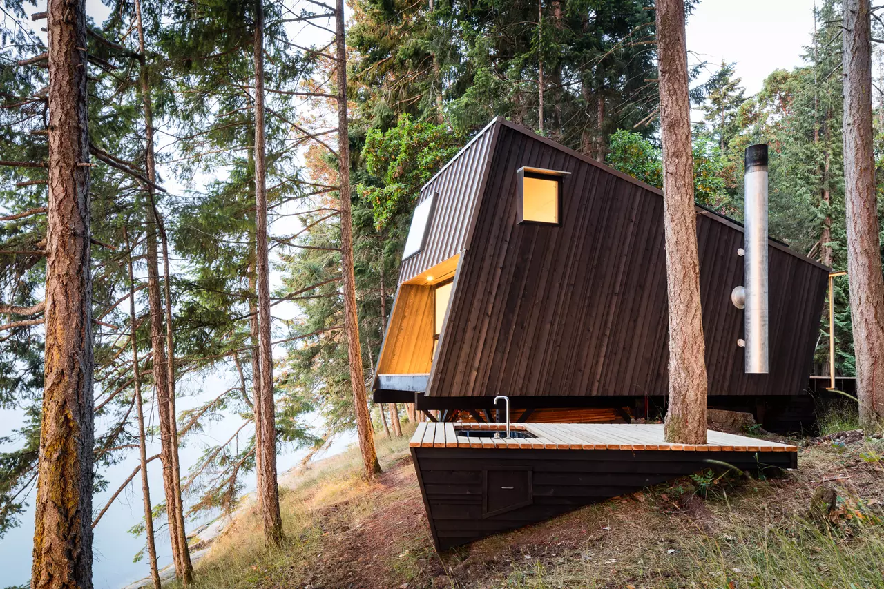 A Peaceful Island Shack in British Columbia
