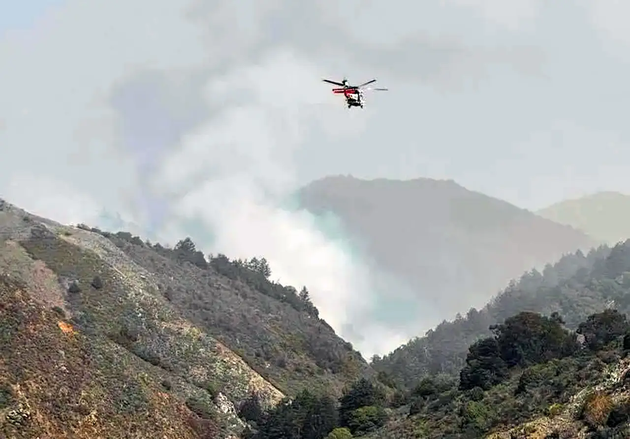 Three Montecito County fires near Big Sur have burned nearly 60,000 acres