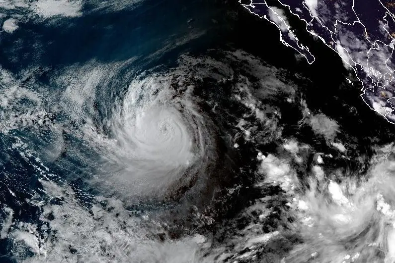 Karine becomes major Cat. 3 hurricane in Pacific Ocean