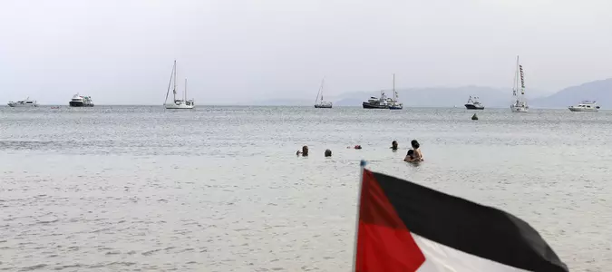 An activist flotilla on a mission to Gaza says it was attacked again in Tunisia