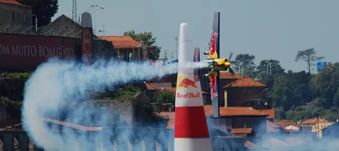 An Early Version of Red Bull's Extreme Air Race
