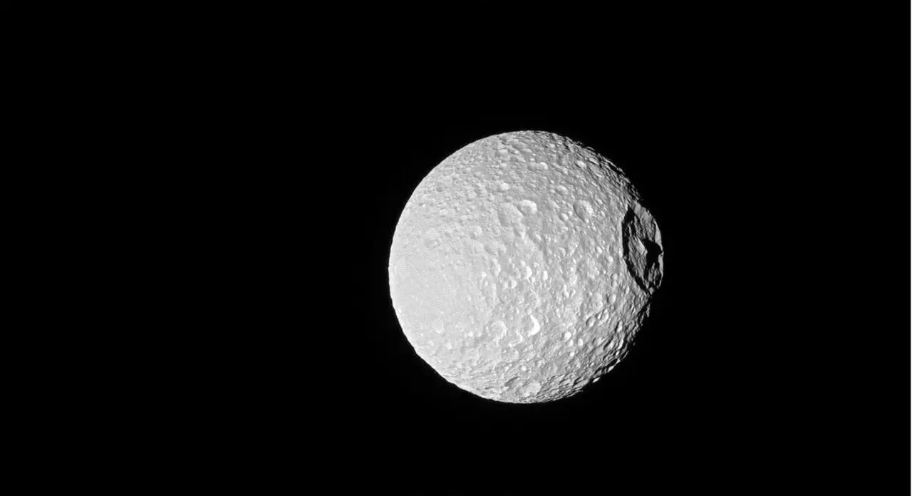 Saturn’s Death Star and Square Holes in Space