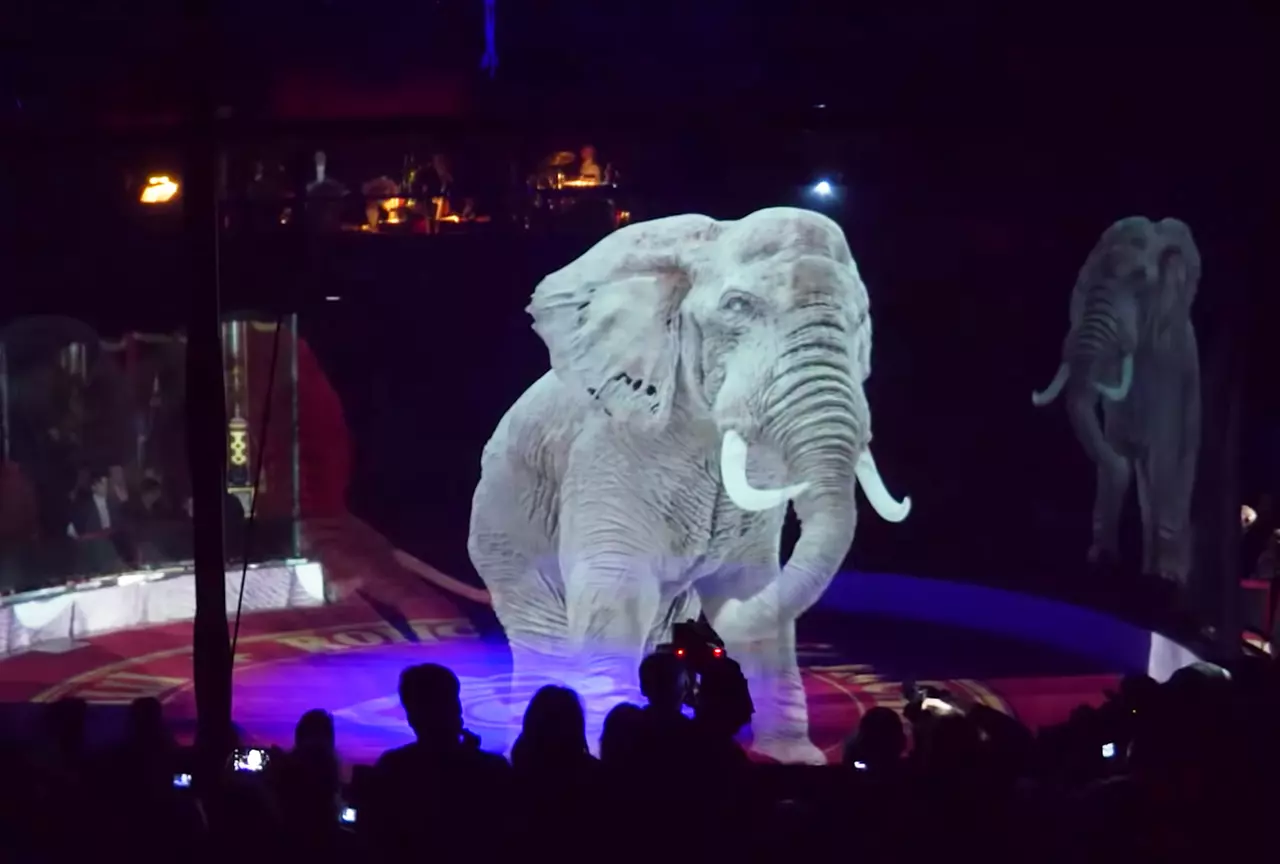 Circus Uses Holograms Instead of Live Animals