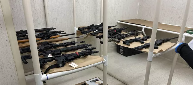 Police arrest 13-year-old boy with 23 guns over school shooting threats
