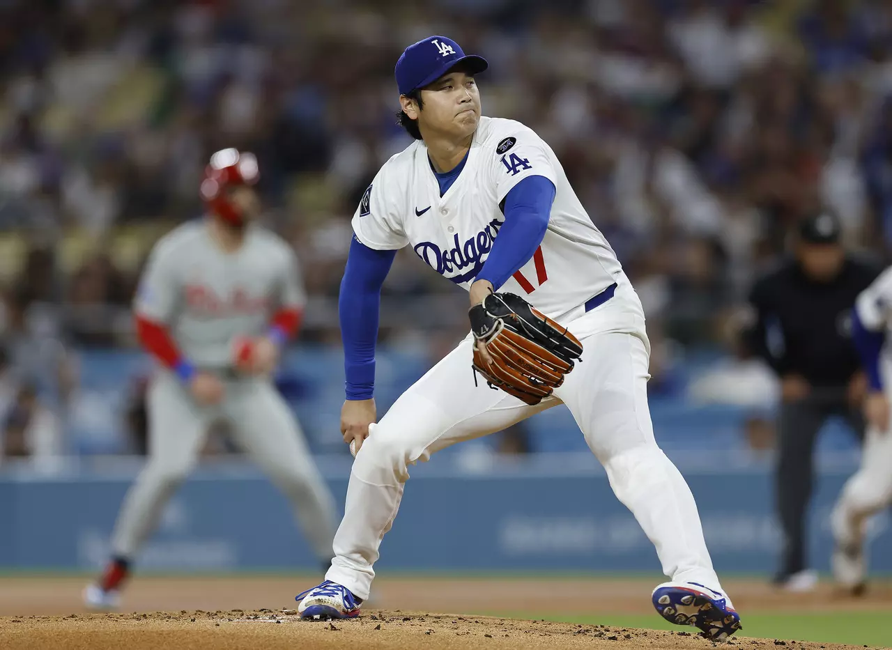 Shohei Ohtani is removed after five no-hit innings, then Dodgers’ bullpen collapses in loss