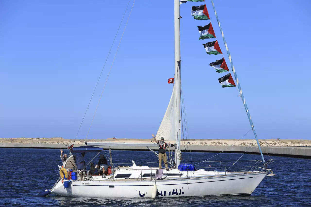 Activist flotilla seeking to break the Israeli blockade of Gaza says drones attacked its boats
