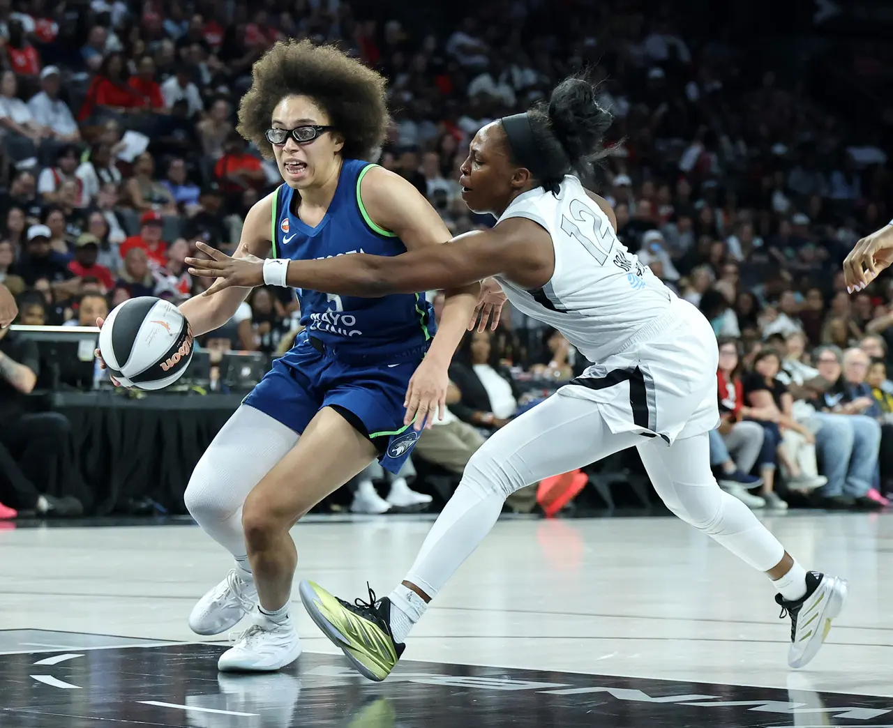 Olivia Miles’ late heroics not enough to keep Lynx win streak alive in 100-97 loss to Aces