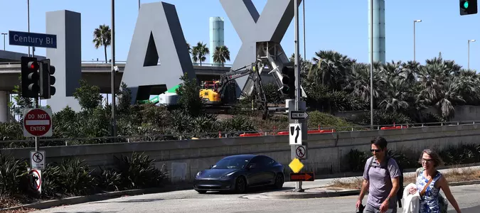 Iconic LAX airport sign is being removed letter by letter. Here’s why