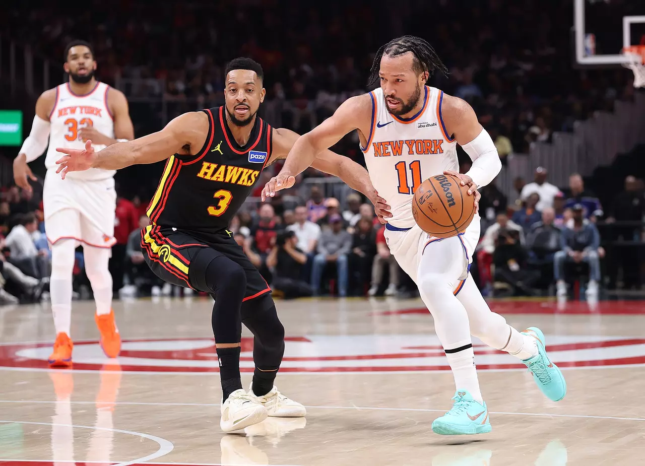Jalen Brunson leads Knicks to victory over Hawks, 108-105