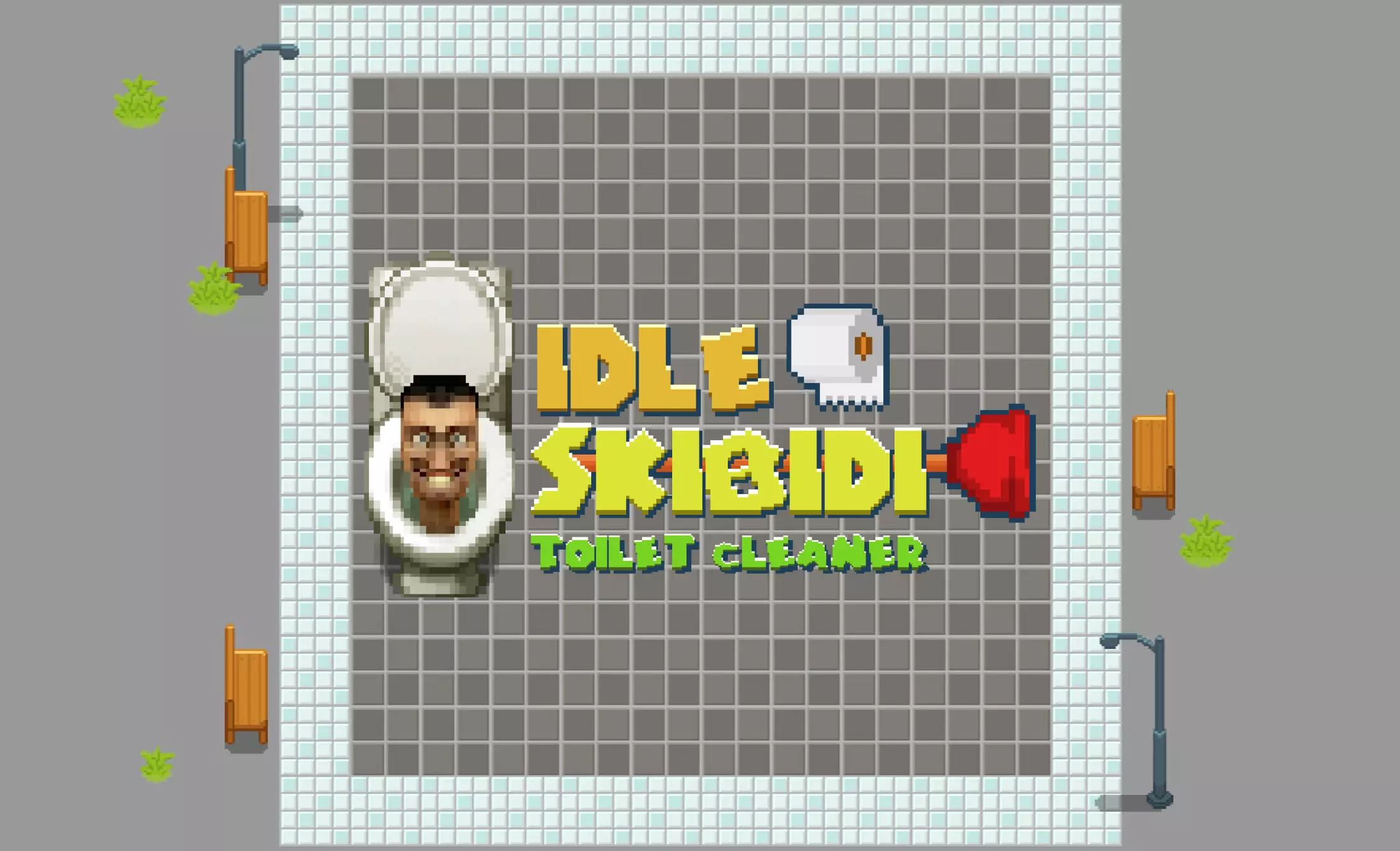 Idle Skibidi Toilet Cleaner