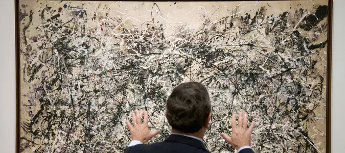 Scientists identify a mystery color in one of Jackson Pollock's paintings
