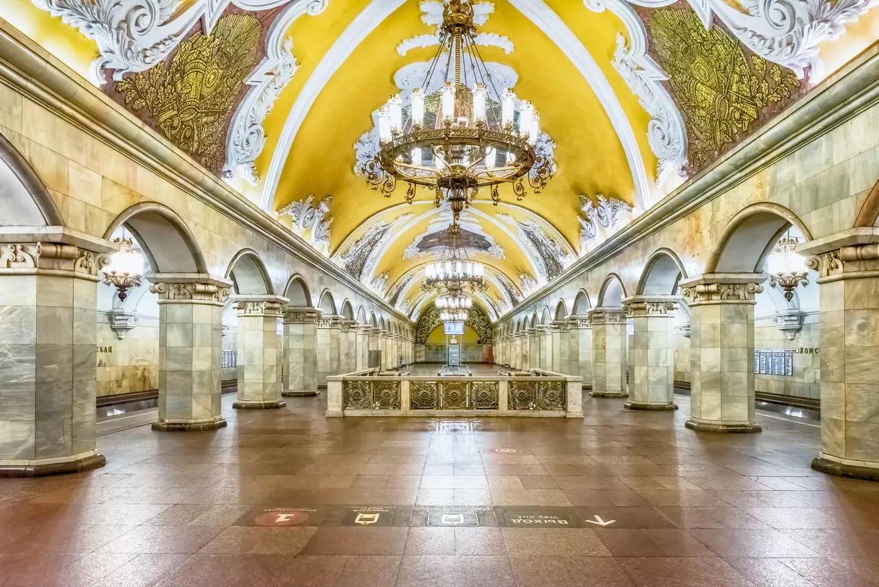 The Most Ornate Moscow Metro Stations