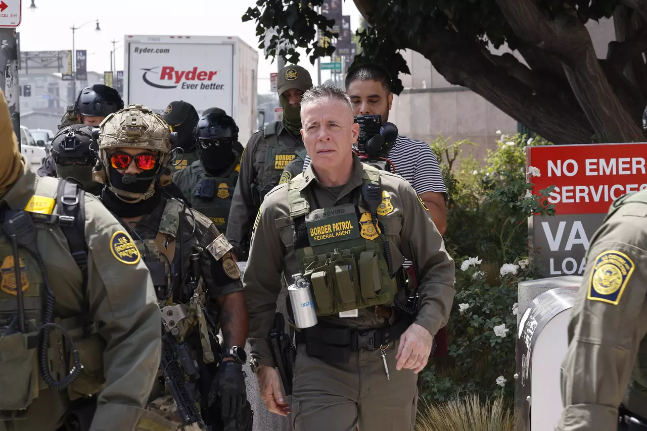 Trump’s chief CBP agent testifies in case of LA protester on trial for assault