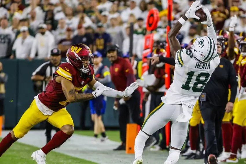NFL: Green Bay Packers defeat Washington Commanders