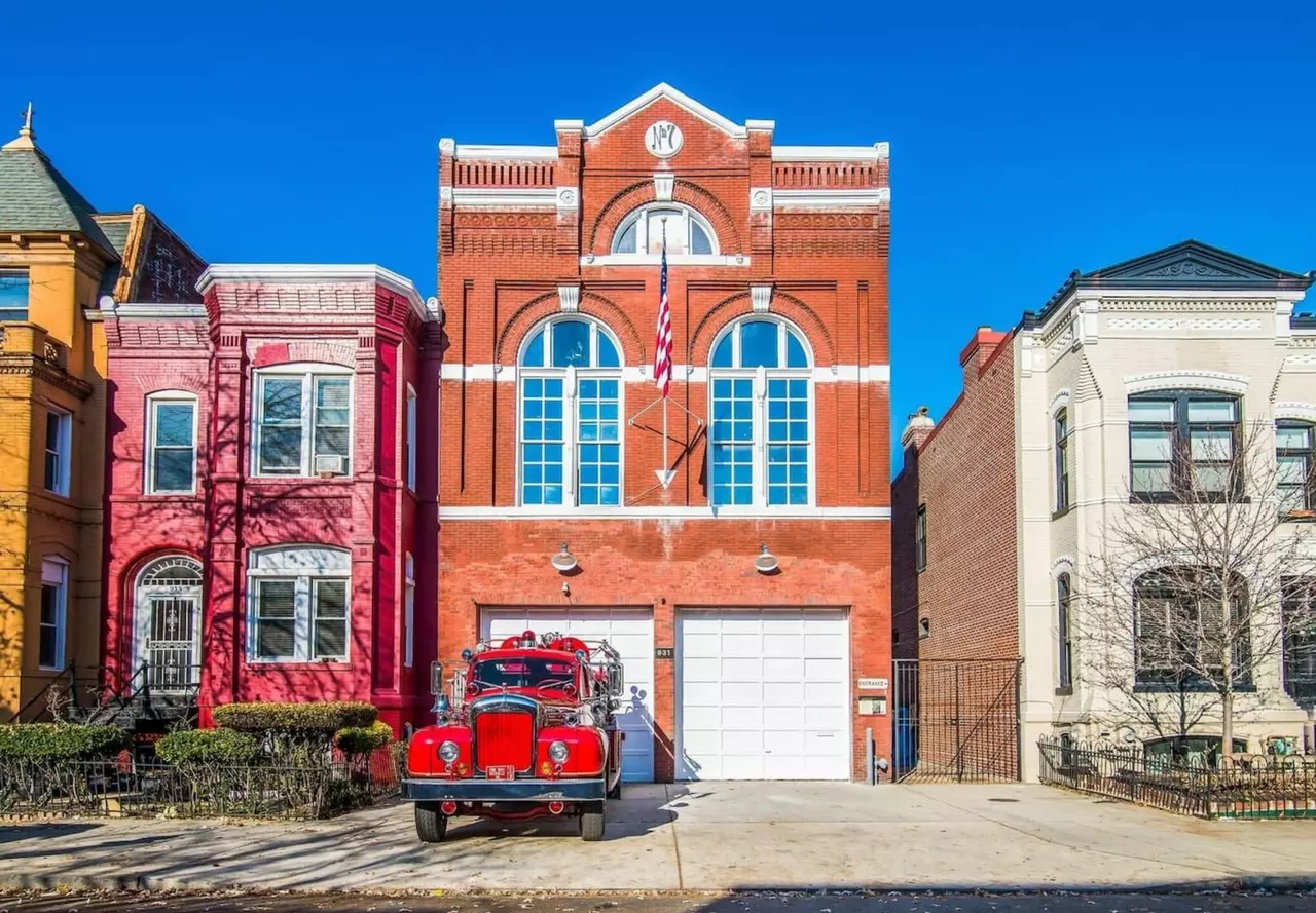 The Historic D.C. Firehouse Airbnb