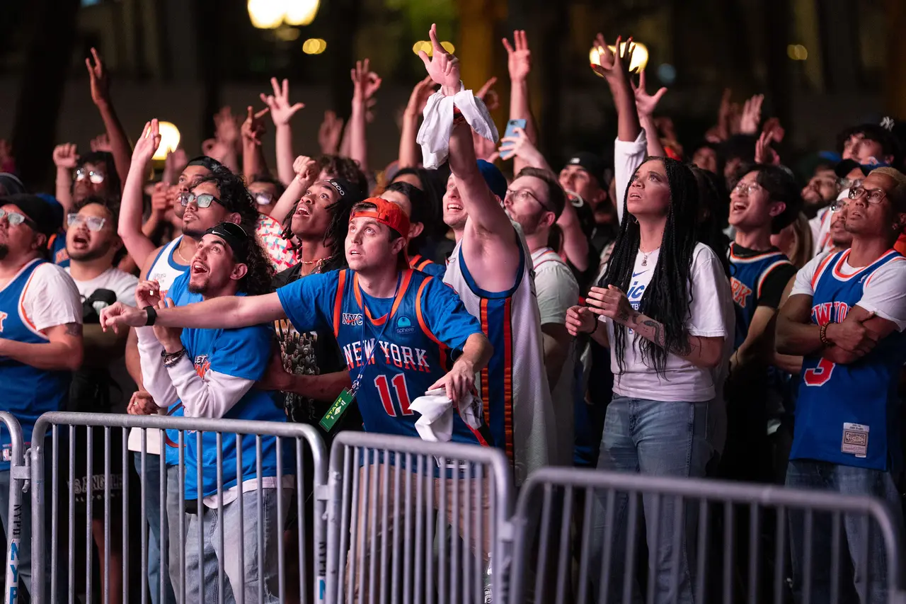 From Yankee Stadium to the World Cup, the Knicks are living it up after winning NBA championship