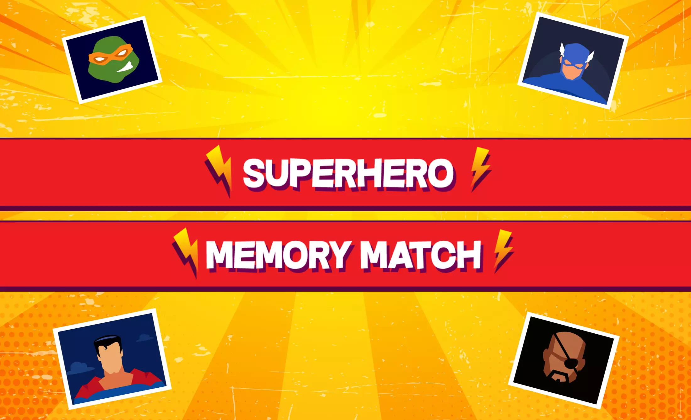 Superhero Memory Match