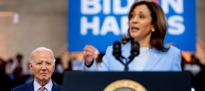 Mark Z. Barabak: 'I think it was recklessness': Harris criticizes Biden's late exit from 2024 campaign