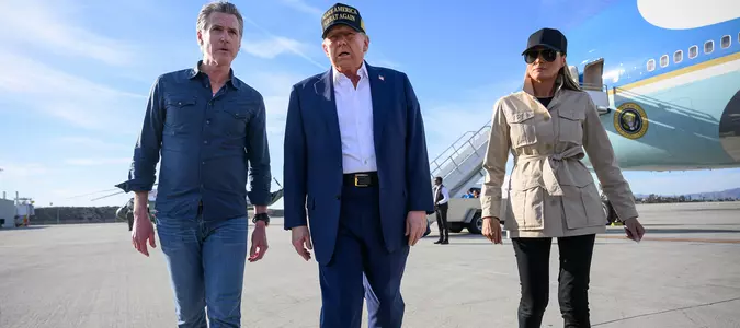 Commentary: Newsom vs. Trump is a fair question. Aren’t all Democrats running against Trump?