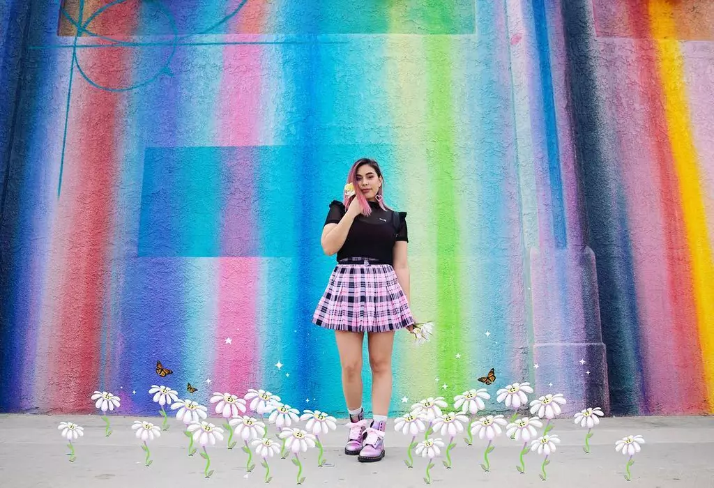 Tiffany Michelle Herrera's Colorful Looks