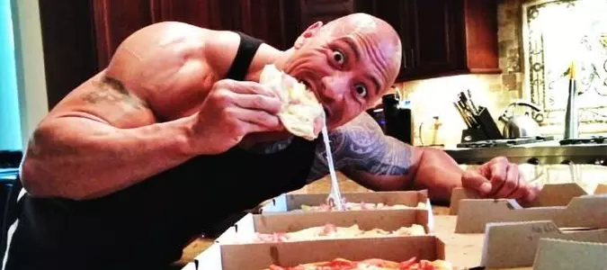 The Rock Takes Cheat Day to the Max