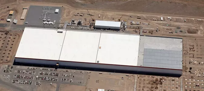 Tesla's Gigafactory - Views from the Sky