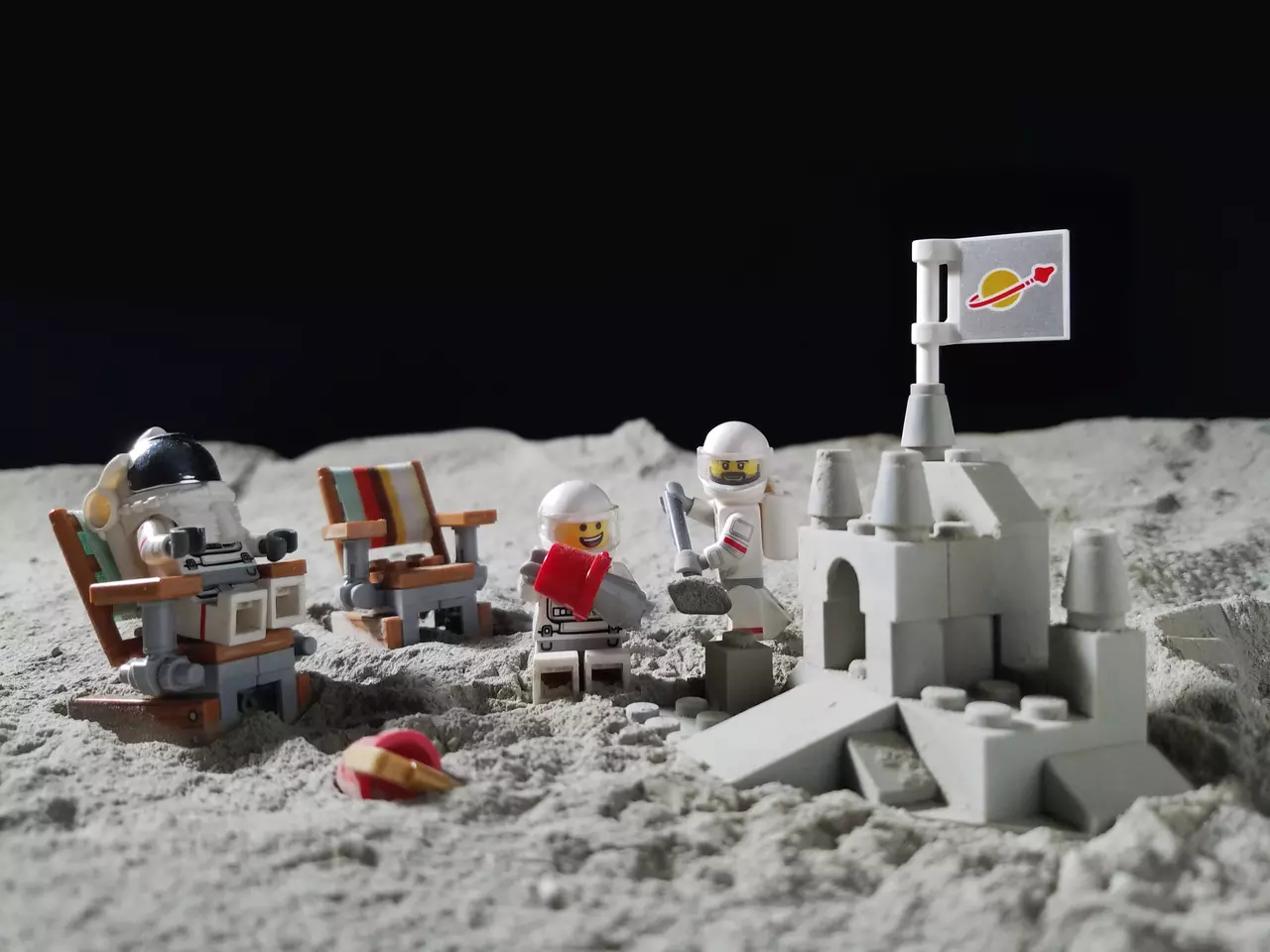 Photographer Documents Space Exploration with LEGOs
