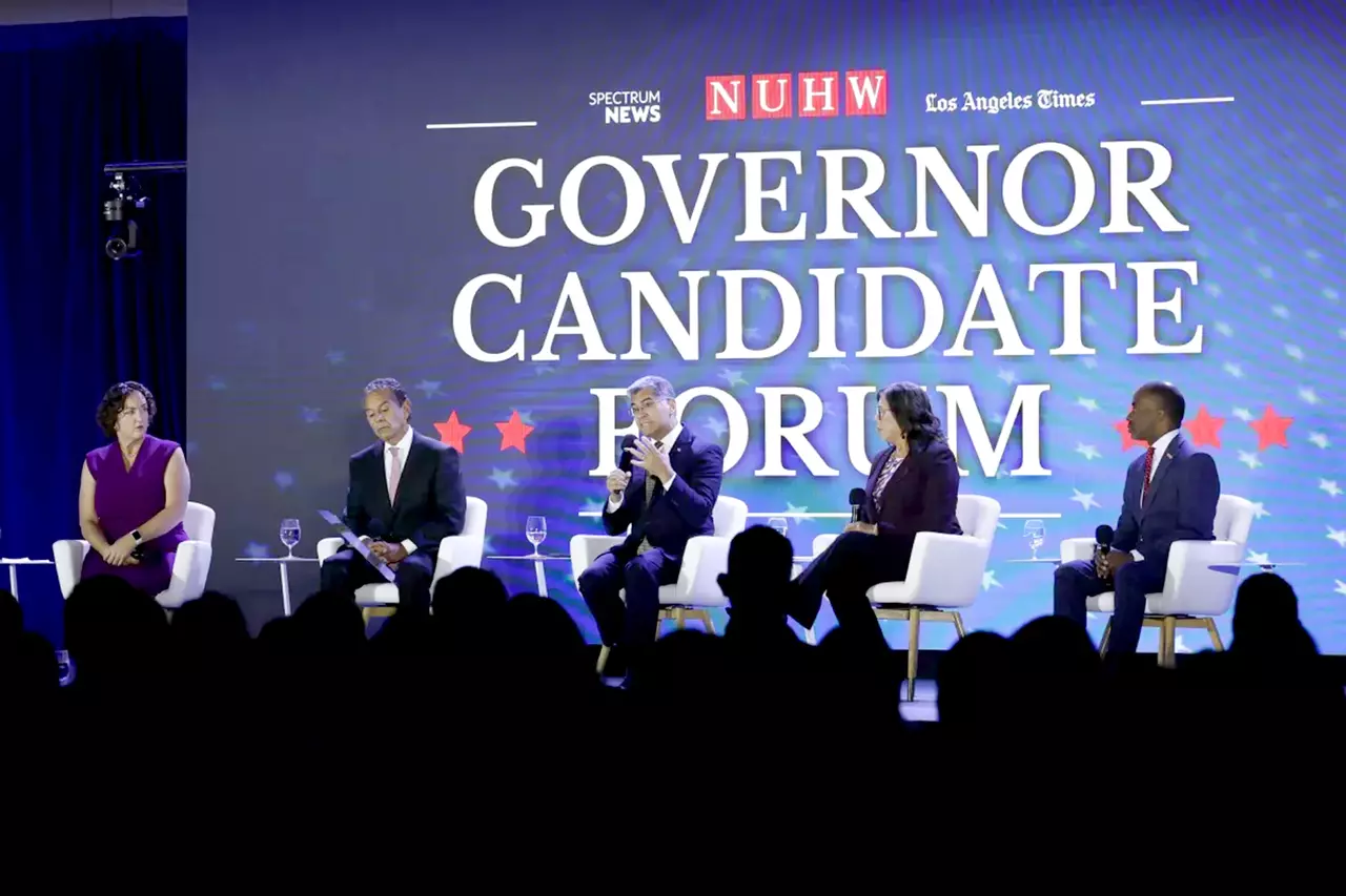 4 takeaways from California’s first gubernatorial debate since Kamala Harris said she wasn’t running