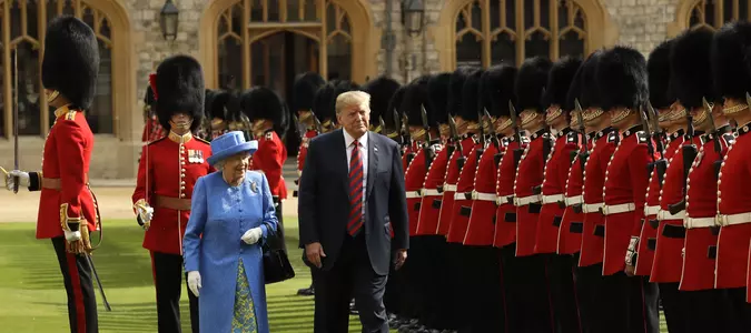 From Carter's kiss to Trump's step ahead: Famous presidential gaffes toward British royals