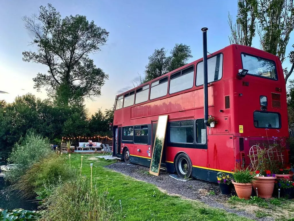 A Couple Turned a Double Decker Bus into a Dream Home