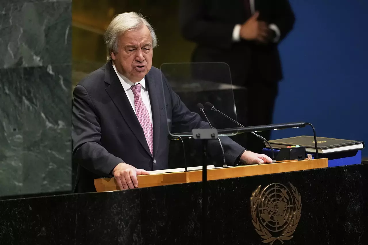 UN chief argues that investing in fighting poverty instead of wars would make a more secure world