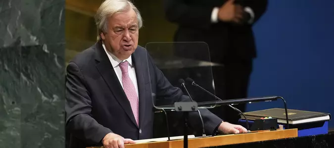 UN chief argues that investing in fighting poverty instead of wars would make a more secure world