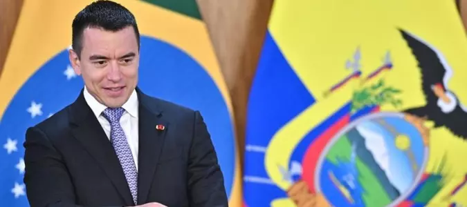 Ecuador head seeks constituent assembly amid war on drug trafficking